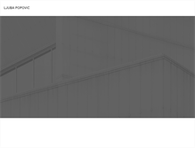 Tablet Screenshot of ljuba-popovic.com